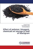 Effect of polymer, bioagent, chemicals on storage & field of blackgram