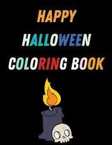 Happy Halloween Coloring Book