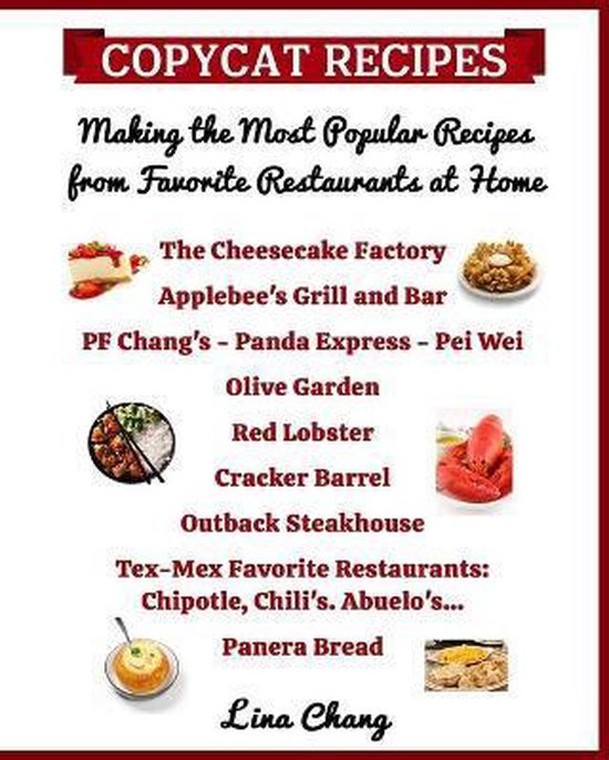 Famous Restaurant Copycat Cookbooks- Copycat Recipes Making  ... - cover