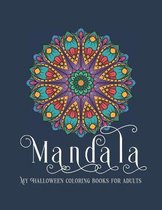 Halloween Mandala Coloring Books For Adults