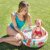 Opblaaszwembad Intex (61 x 22 cm) voor kinderen - Klein zwembad - Zwembad kinderen - Speelzwembad - Zwembad peuter - Zwembad baby - Zwembad kinderen opblaasbaar