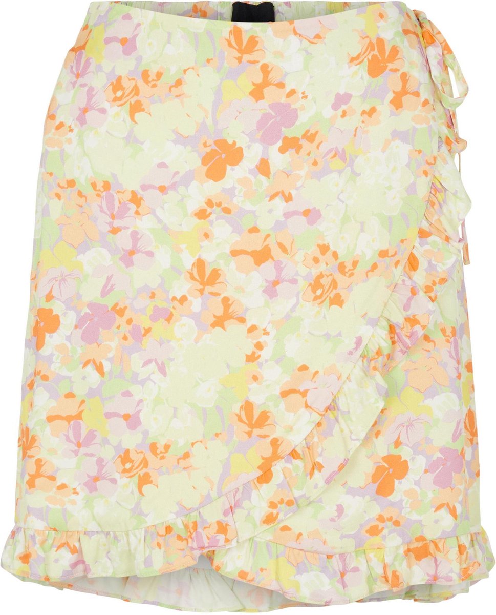 Pctina Mw Wrap Skirt 17113615 Jade Lime - Maat S