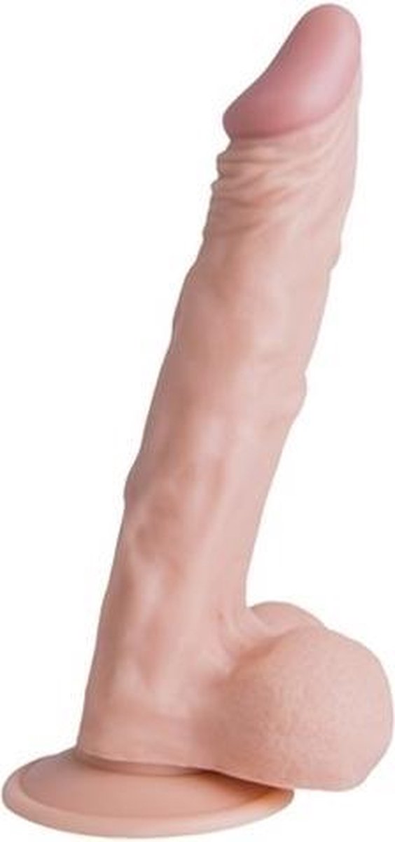 Goedkoopste Argus - Radjoko- Realistische Dildo - AT 001041 - 8,5 Inch - 24 Cm Dildo - Grote Realistische Dildo- beige - Superflexibele huid voor gemakkelijk gebruik - Zeer sterke luxe verpakking