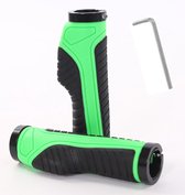 FIEZIO Ergonomische Fietshandvatten Pro Groen Fiets Handvat Set - Gel Grip - Anti Slip - Trekking MTB Race