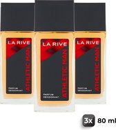 La Rive Deo Athletic for Man Glas - Voordeelverpakking 3 Stuks