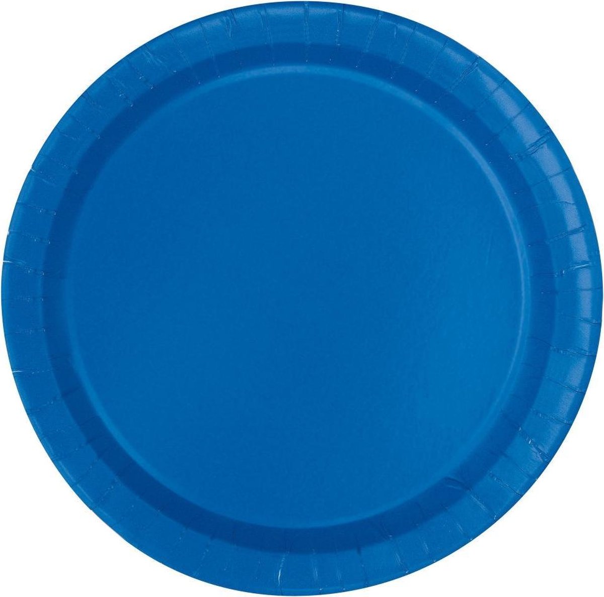 Unique Feestborden Donkerblauw 22,8 Cm 16 Stuks