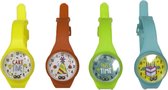 Uitdeelcadeautjes Horloge Puzzels 18cm 4st