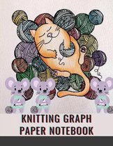 Knitting Graph Paper Notebook: Valentine's Day Themed Notebook/Journal for Avid Knitters 4