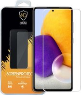 Samsung Galaxy A72 screenprotector - MobyDefend Case-Friendly Gehard Glas Screensaver - Screen Protector - Glasplaatje Geschikt Voor: Samsung Galaxy A72