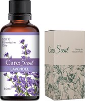 CareScent Etherische Olie Lavendel | Essentiële Olie voor Aromatherapie | Aroma Olie | Essential Oil | Aroma Diffuser Olie | Lavendelolie - 50ml