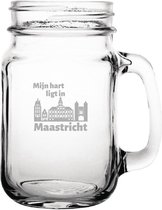 Gegraveerde Drinkglas 45cl met schroefdeksel Maastricht