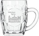 Gegraveerde Bierpul 55 cl Maastricht