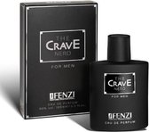 Chypre, Fruitige merkgeur voor heren - JFenzi - Eau de Parfum 100ml - The Crave Nero for men - 80% ✮✮✮✮✮ - Cadeau Tip !