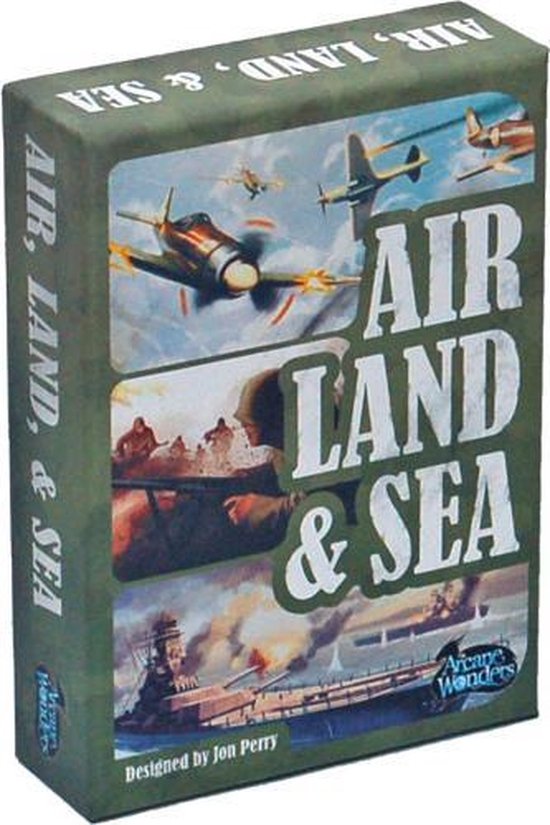 Boek: Air, Land & Sea: Revised Edition, geschreven door Arcane Wonders