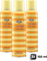 La Rive Deo For Woman - Voordeelverpakking 3 Stuks