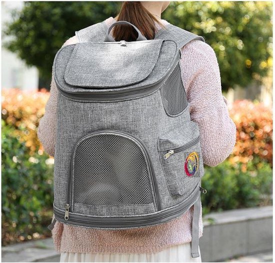 Bobby Multibag Draagtas voor katten en kleine honden, 40 x