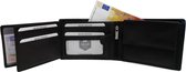 Bear Design Marter Leren Billfold - Zwart