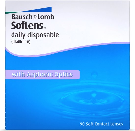 -8.50 - SofLens® Daily Disposable - 90 pack - Daglenzen - BC 8.60 - Contactlenzen
