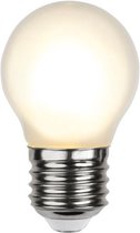 Kogellamp Frosted - E27- 1.5W -Extra Warm Wit (2700K) -Niet dimbaar -