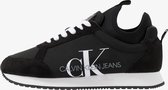 Calvin Klein JEANS - JEMMY - Low Top Lace Up - SUED - zwart - 39