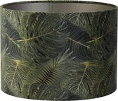 Light & Living Cilinder Lampenkap Amazone - Groen - Ø40x30cm