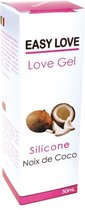 Easy Love Massage olie Noix de coco silicone 50ml Transparant