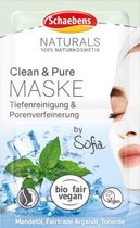 Schaebens Gezichtsmasker Naturals Clean & Pure, 10 ml
