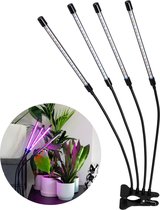Led Groeilamp – Kweeklamp – Groeilamp voor planten - 360° flexibiliteit - 40 Watt – Automatische Timer - Full Spectrum - Bloeilamp