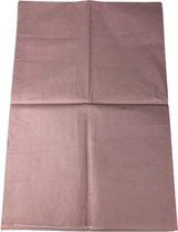 Papieren tafelkleed - Oud Roze - Papier - 140 x 200 cm