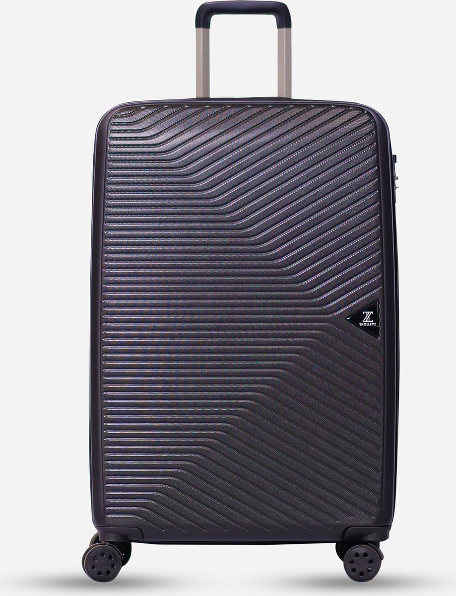 ©TROLLEYZ - Ibiza No.3 - Reiskoffer 78cm met TSA slot - Dubbele wielen - 360° spinners - 100% ABS -