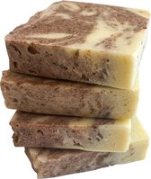 Sahara Sand Soap bar | set of 4 | 7x7 cm | Vegan | No-animal testing | Palmoil free | Brown | Maison Boho