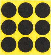 Starx -anti-krasvilt -rond, zelfklevend -28 mm - donkerbruin -inhoud 9 stuks