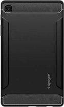 Geschikt voor Spigen - Samsung Galaxy Tab A7 Lite - Rugged Armor Case - Zwart