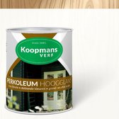 Koopmans  Perkoleum Beits Wit 201 Dekkend Hoogglans 0,75 liter