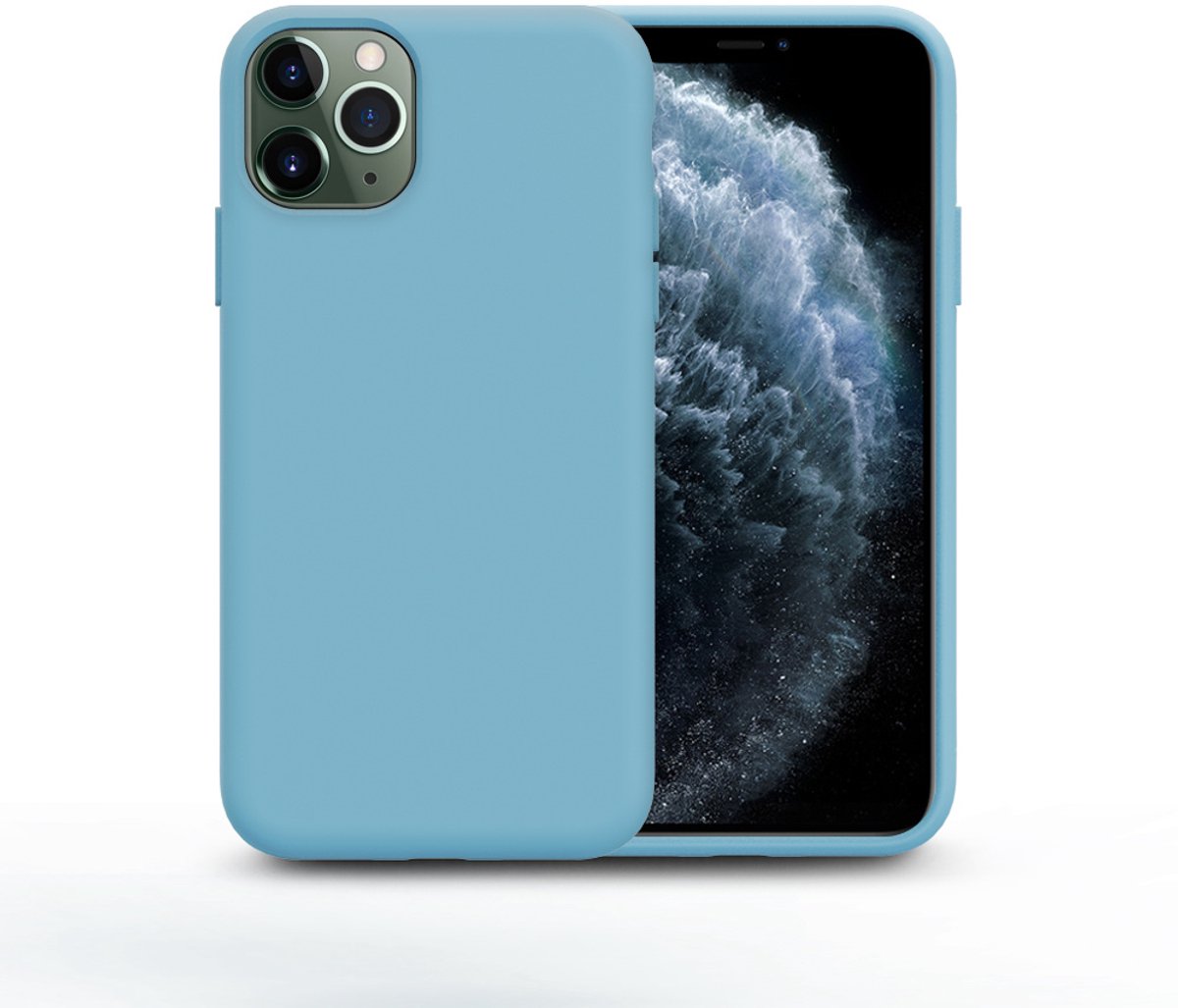 Nano Silicone Back Hoesje Geschikt voor iPhone 11 – Turquoise