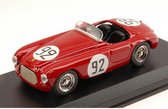 De 1:43 Diecast Modelcar van de Ferrari 225S Touring #92 van de MonteCarlo GP in 1952. De bestuurder was E. Castellotti. De fabrikant van het schaalmodel is Art-Model. Dit model is alleen online verkrijgbaar