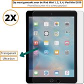 Fooniq Screenprotector Transparant 2x - Geschikt Voor Apple iPad Mini 2019