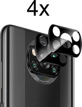 Xiaomi Poco X3 Screenprotector - Camera Lens Screenprotector - 4x