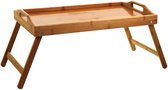 Bedtafel Bamboe. 50x30x4-20. poten uitklapbaar - Dienblad. Bed Tafel. Tafeltje