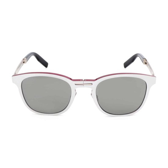 Dior AL13 11 Zonnebril Unisex Wit bordeaux Grijze lens bol