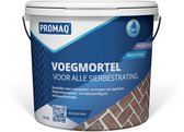 Voegmortel Promaq kant & klaar extra fijn basalt /zwart (15kg)