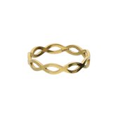 Glow 214.1011 Ring Goud - maat 48