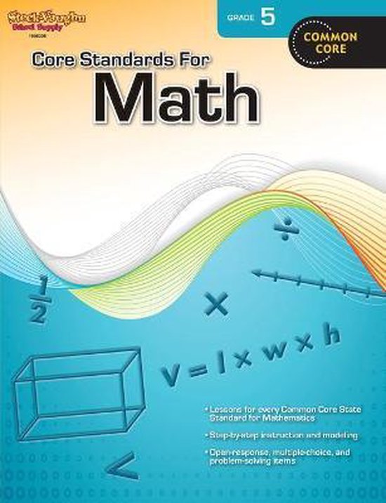 Core Standards for Math - cover