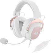 Redragon Zeus White - H510W  - Wit-Rose Gaming Koptelefoon met noise cancelling microfoon en volume controller