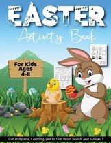 Easter Activity Book For Kids Age 4-8