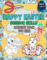 Happy Easter Scissor Skills Activity Book for Kids