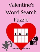 Valentine's Word Search Puzzle