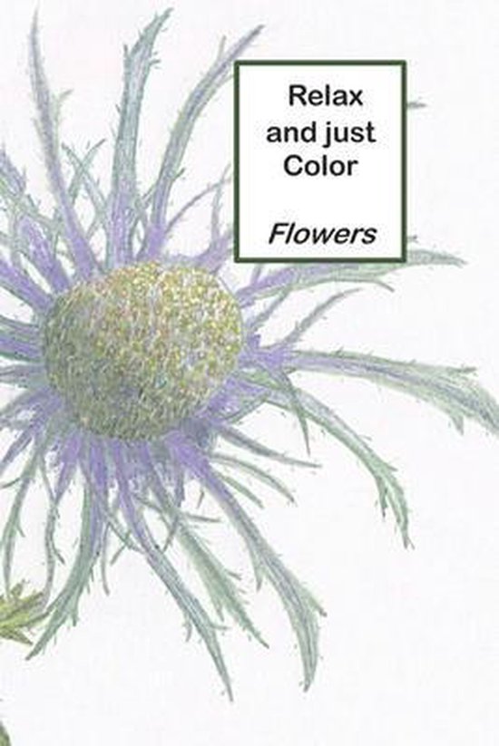 Colouring Books- Relax and just color - cover