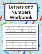 Letters and Numbers Workbook Alphabet Tracing Learn to Write