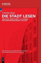Veröffentlichungen Des Deutschen Historischen Instituts Lond- Die Stadt Lesen